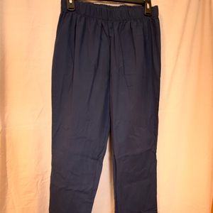 Navy blue scrub pants medium regular